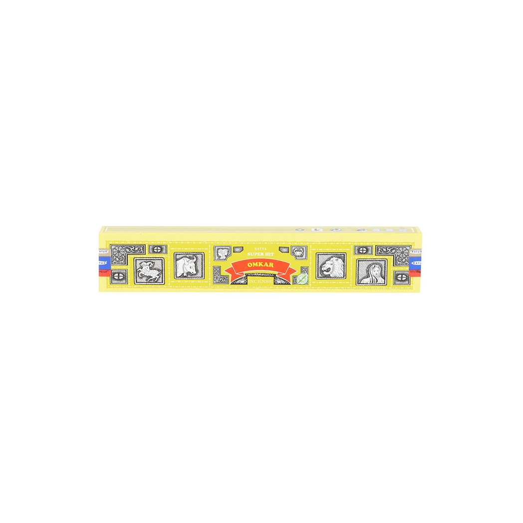 Set of 12 Satya Superhit Omkar Incense 15g