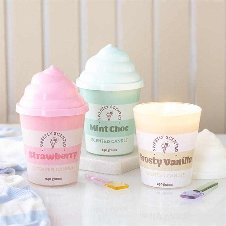 Strawberry Ice Cream Scented Candle
