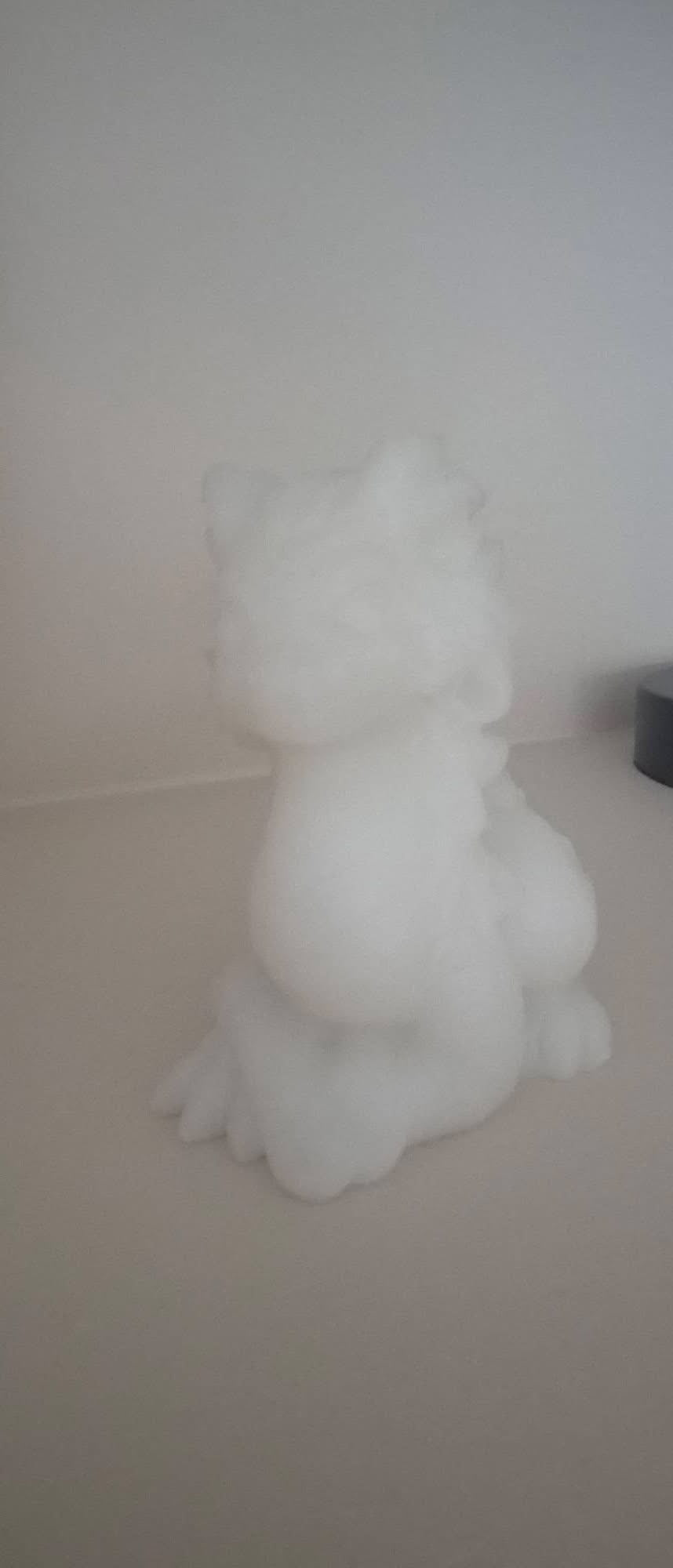 White Jade Dragon Carving