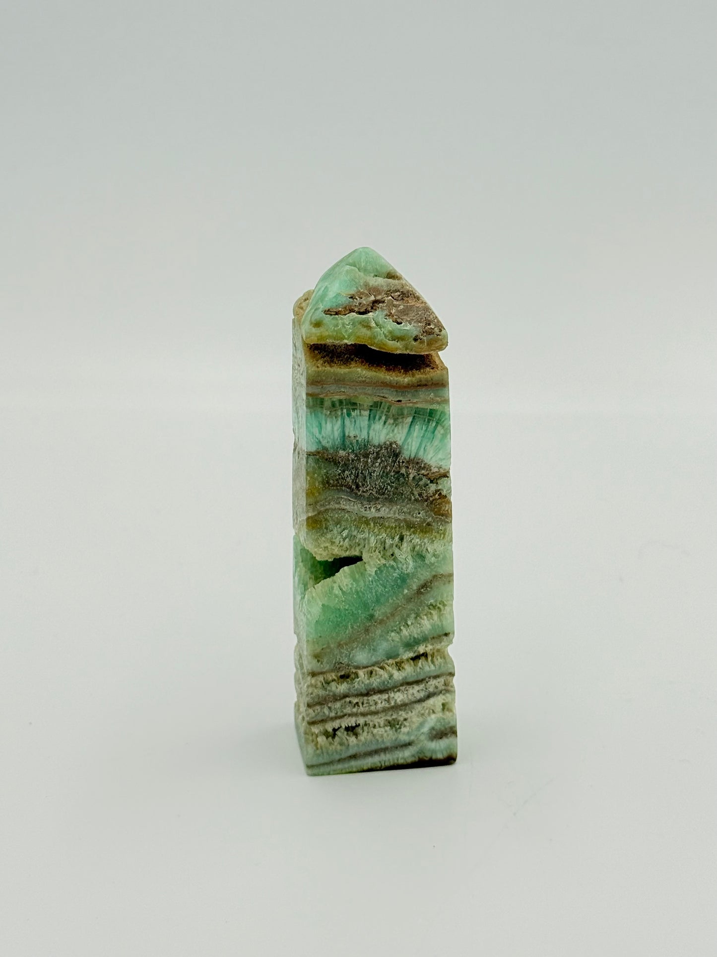 Smithsonite and Aragonite Obelisk