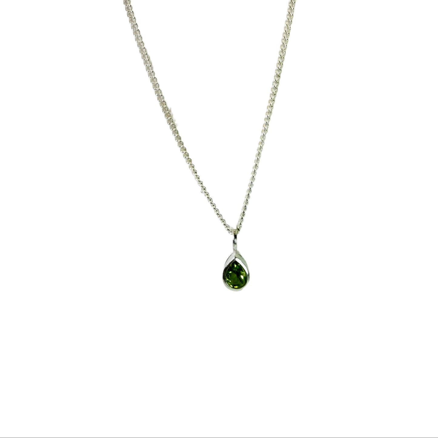 Peridot Pendant Necklace