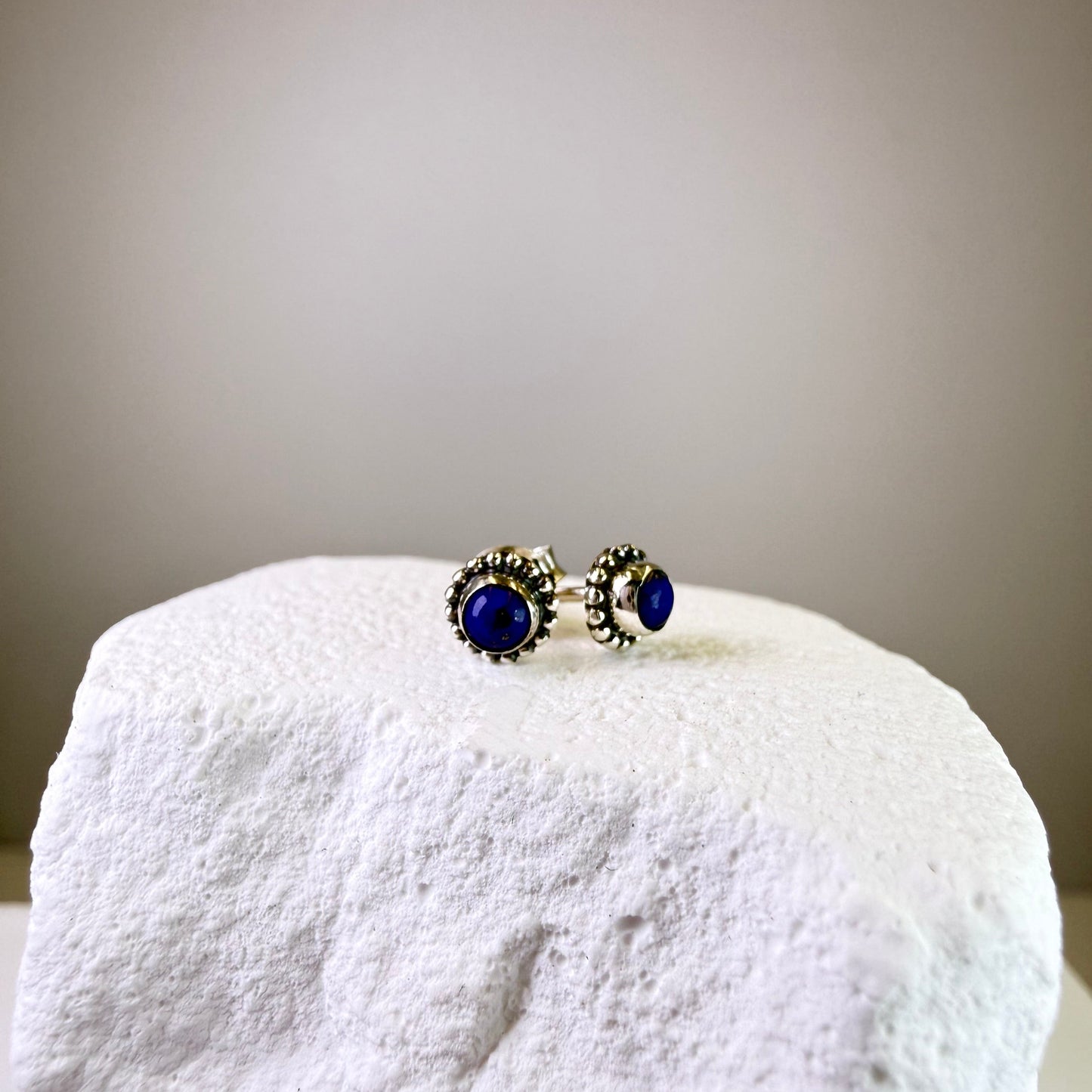 Holly - Lapis Lazuli Studs