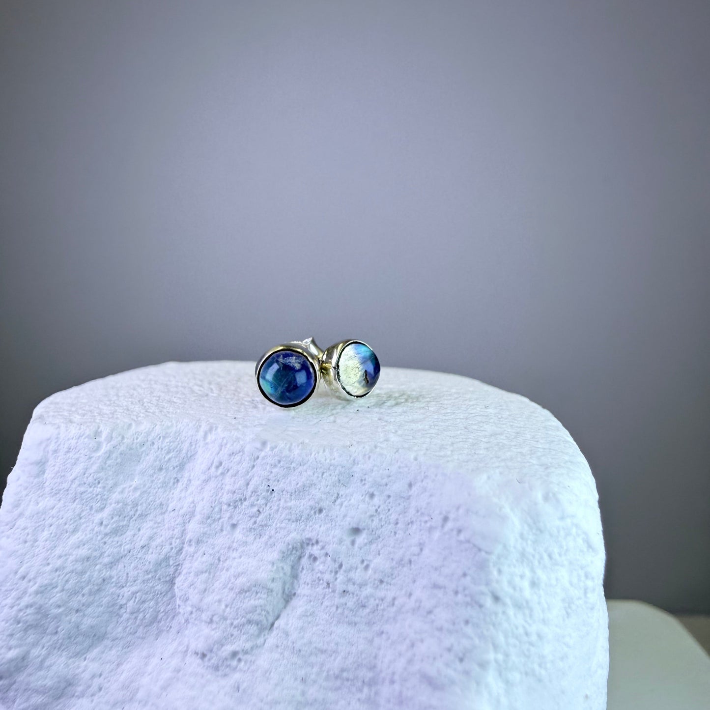 Jess - Labradorite Studs