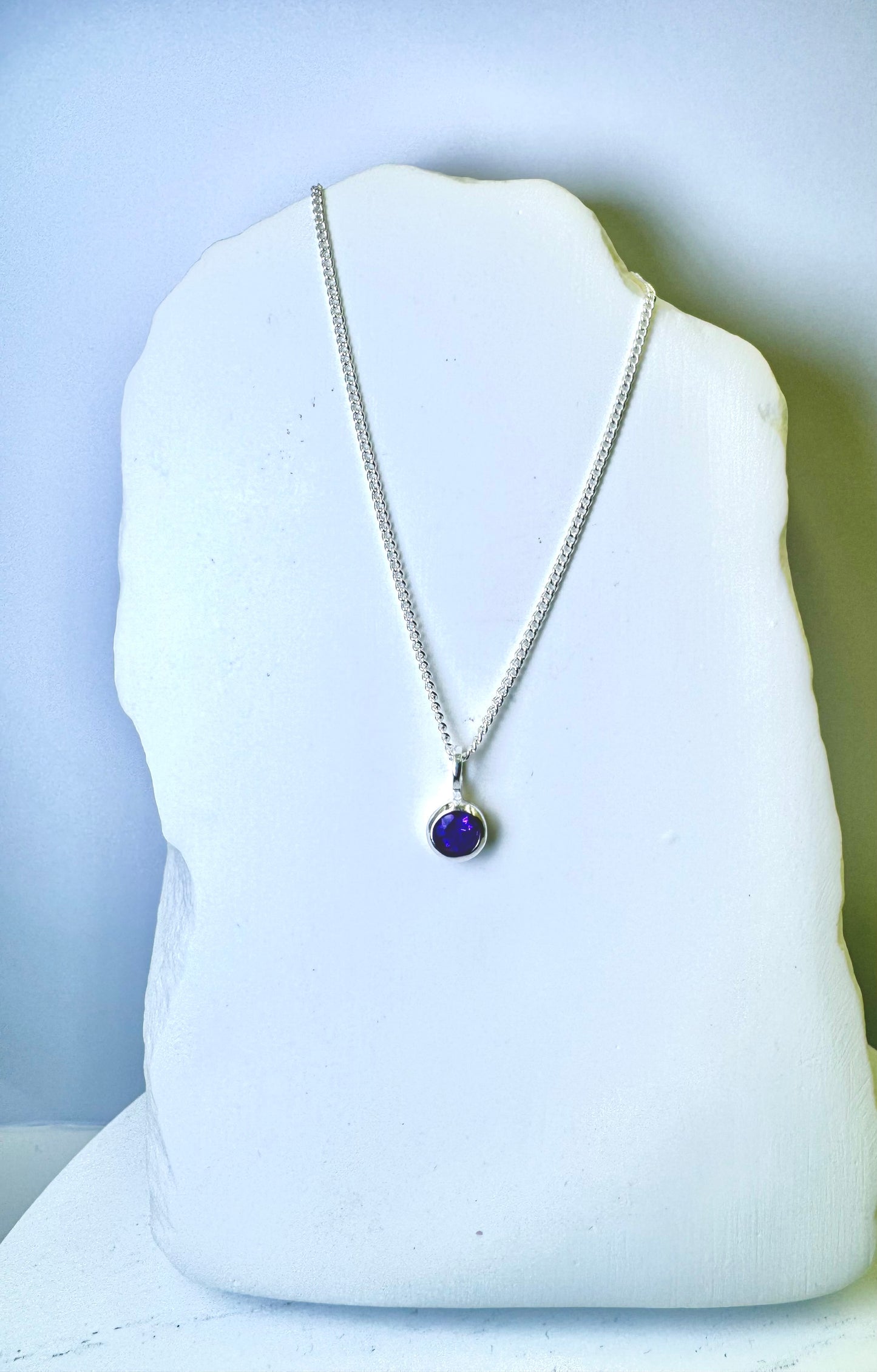 Amethyst Pendant Necklace