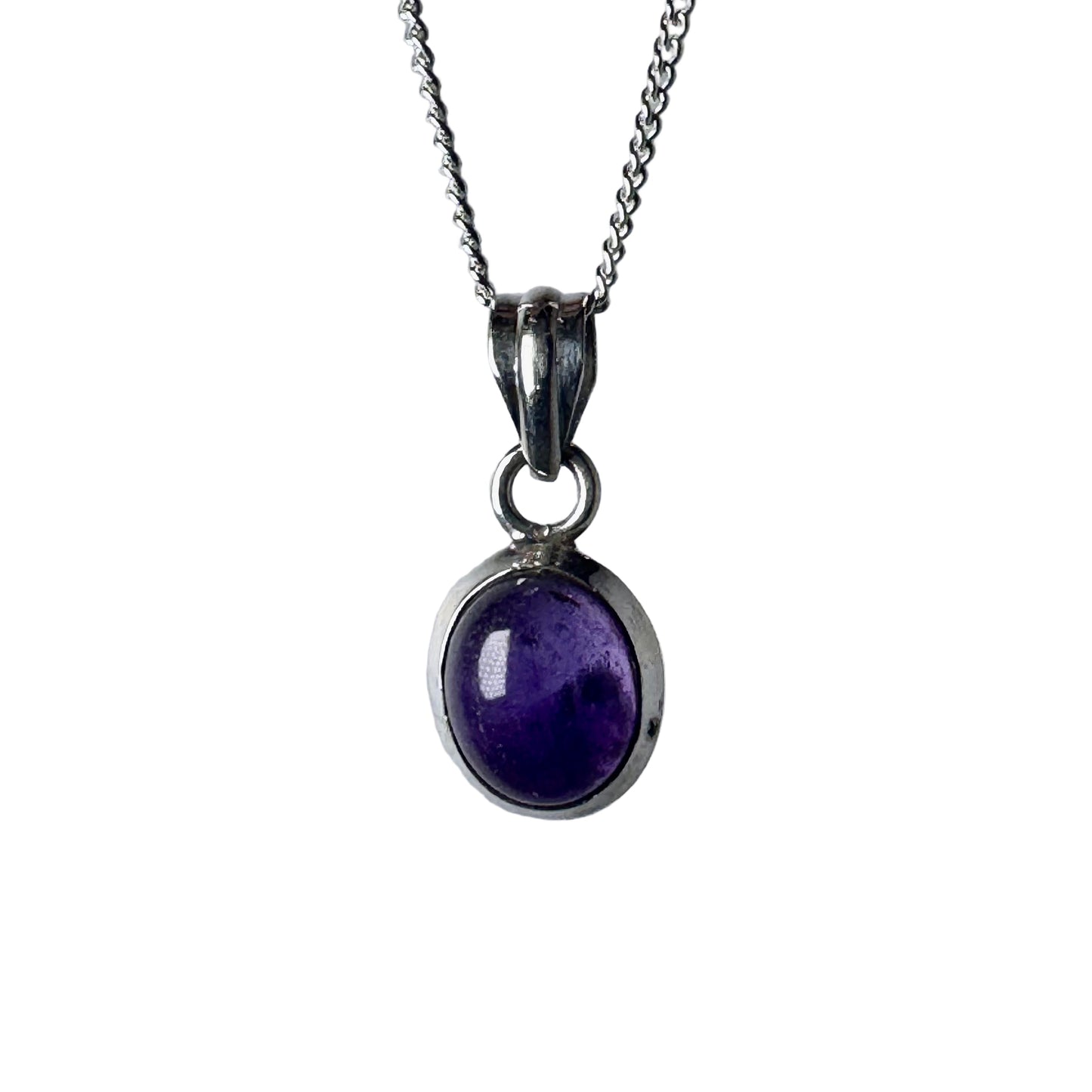 Amethyst Pendant Necklace