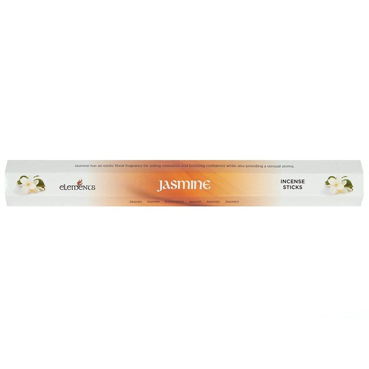 Elements Jasmine Incense Sticks (Box of 6 individual packs)