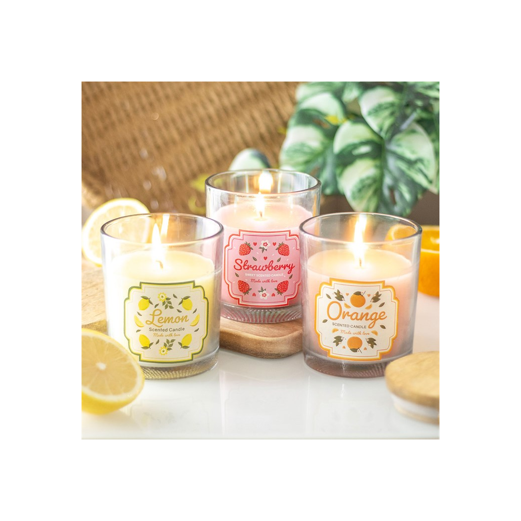 Lemon Scented Candle