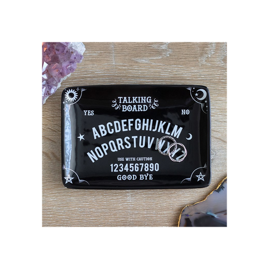 Black Talking Board Trinket Dish