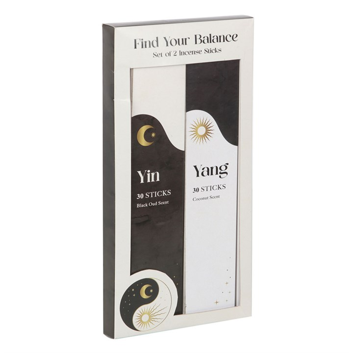 Yin Yang Incense Stick Packs (set of 2)