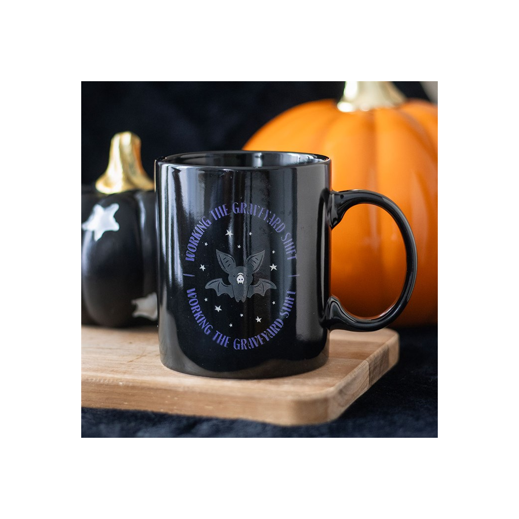 Graveyard Shift Bat Mug