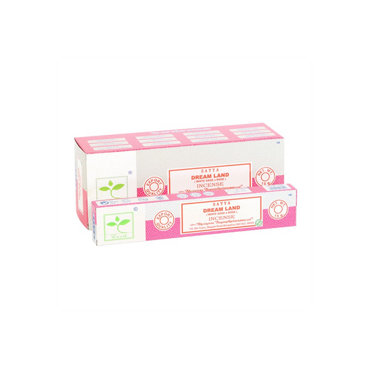 Box of 6 packs of Earth Satya Dream Land Incense
