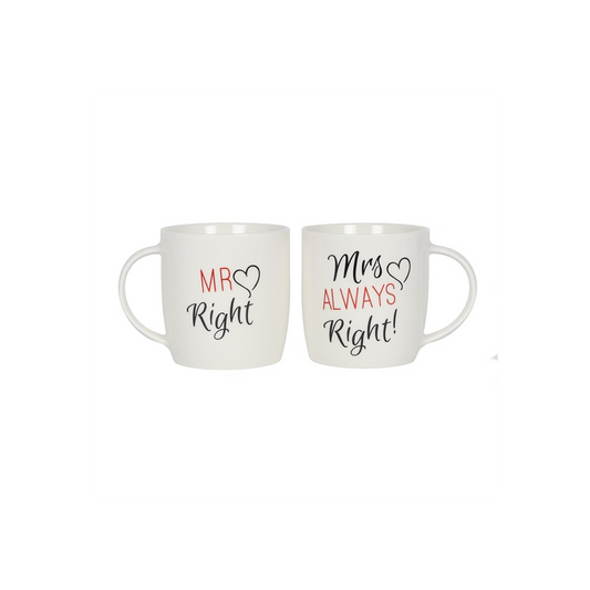 Set of 2 Mr & Mrs Mugs
