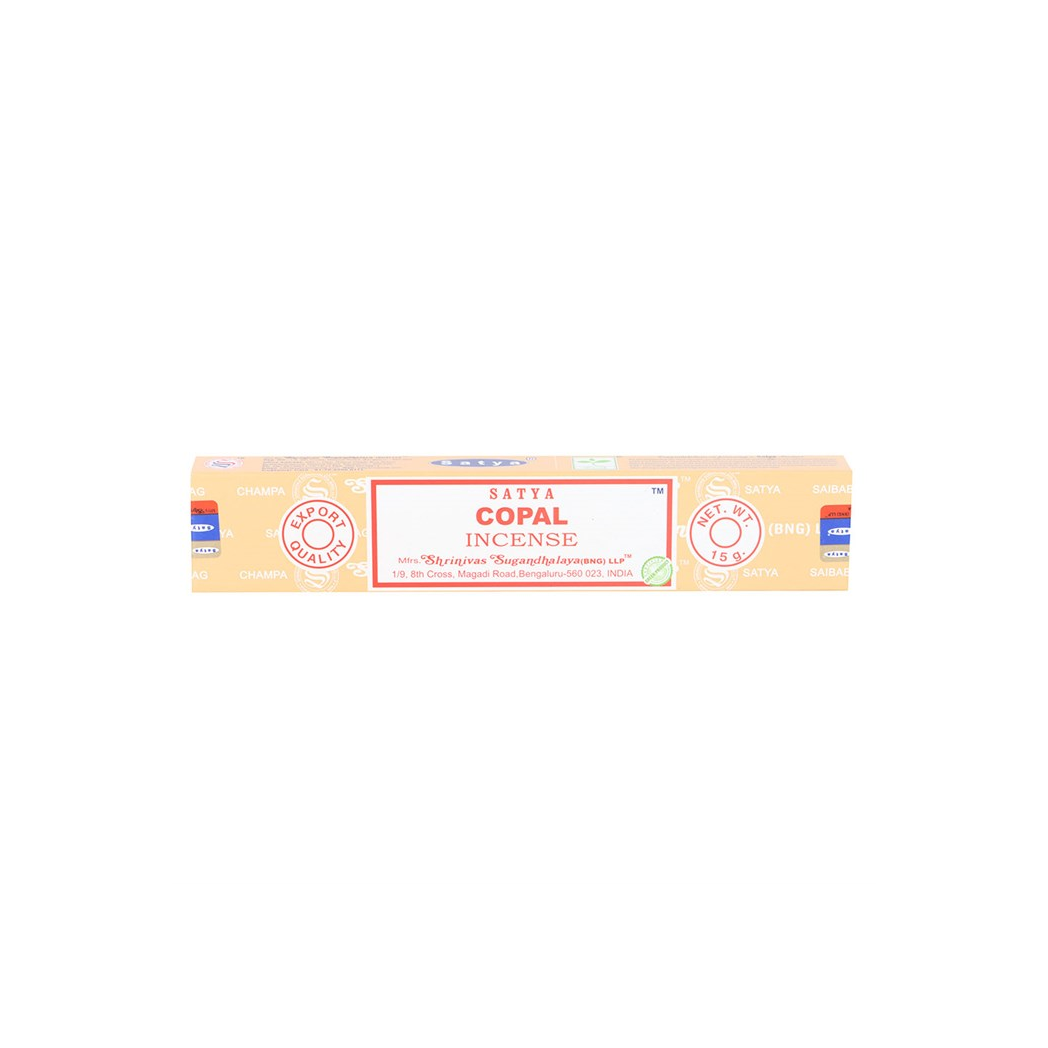 Set of 12 Copal Incense Sticks by Satya