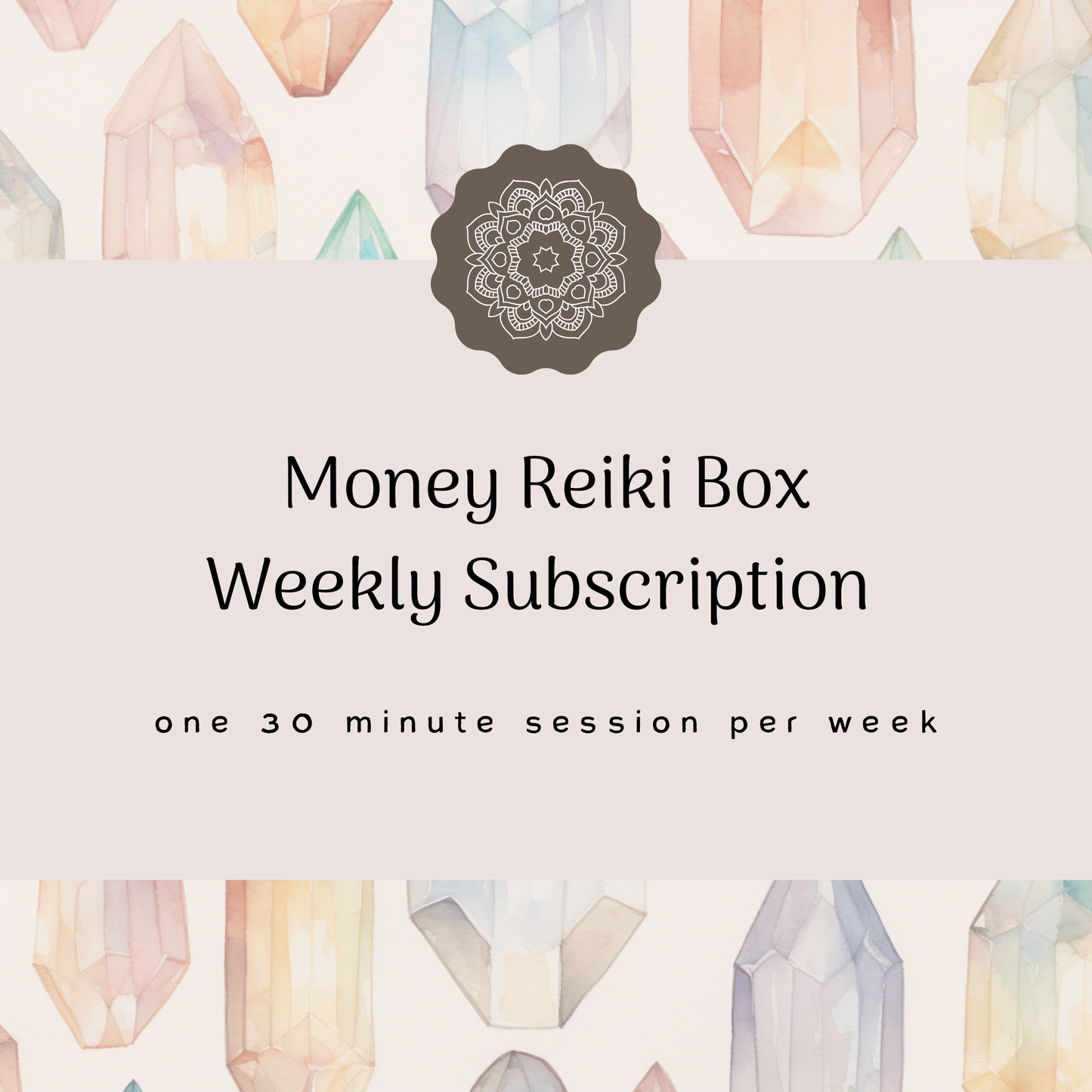 Money Reiki Box Weekly Subscription