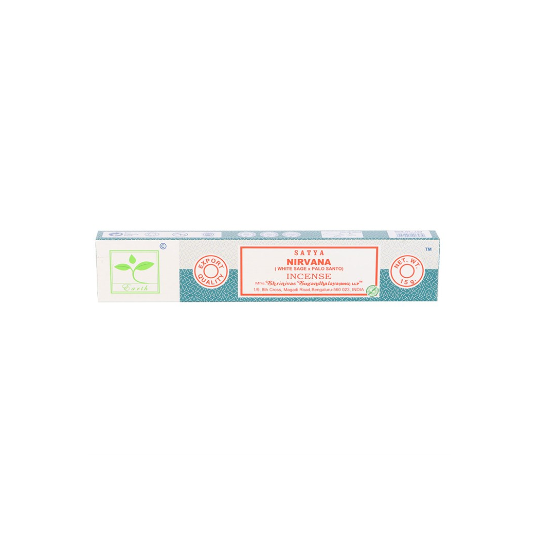 Box of 6 packs of Earth Satya Nirvana Incense