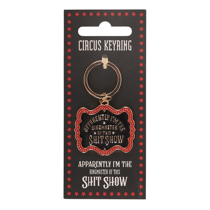 Circus Ringmaster Keyring