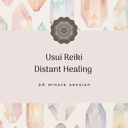 Usui Reiki 30 minute Distant Healing Session