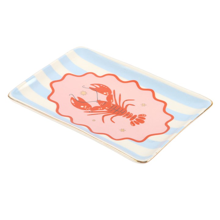 Striped Lobster Trinket Dish