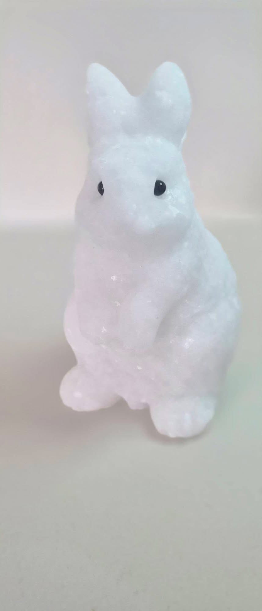 White Jade Rabbit Carving