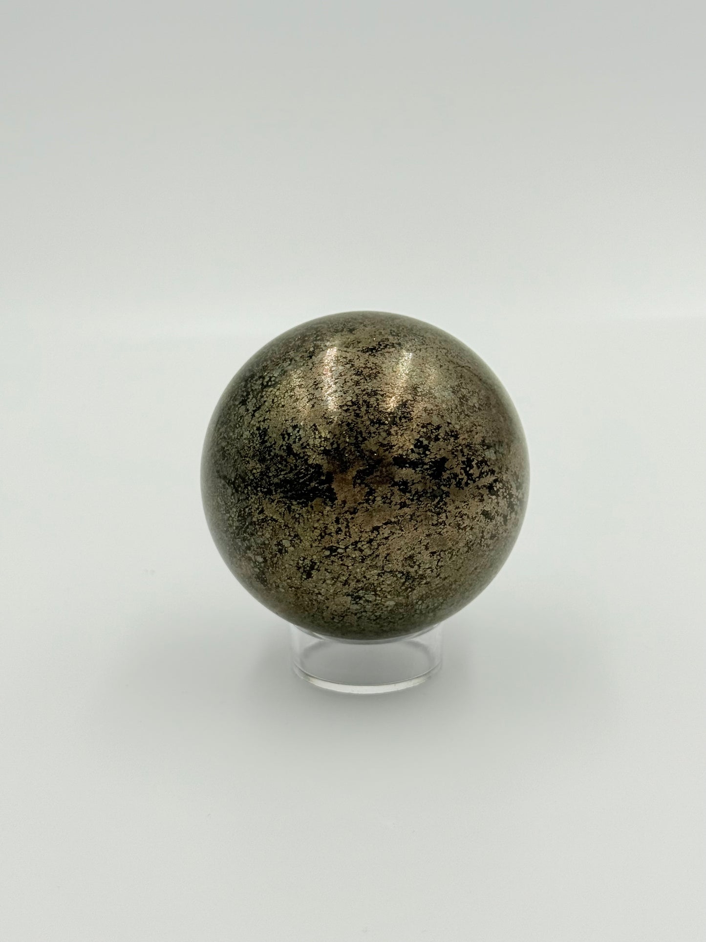 Healer's Gold Pyrite and Magnetite Sphere