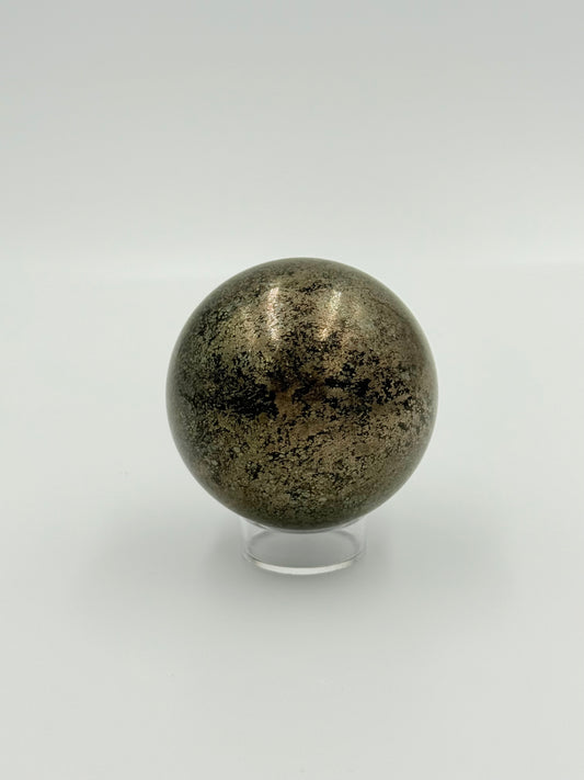 Healer's Gold Pyrite and Magnetite Sphere