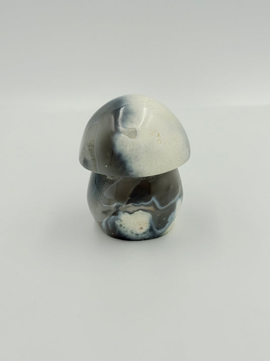 Orca Agate Mushroom