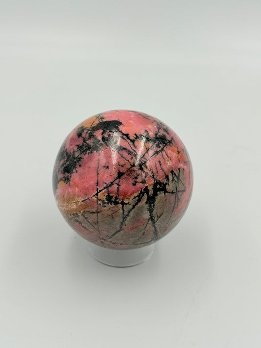 Rhodonite Sphere