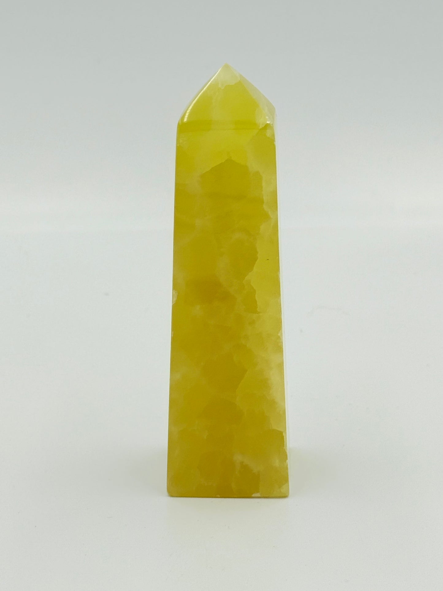 Yellow Calcite Obelisk