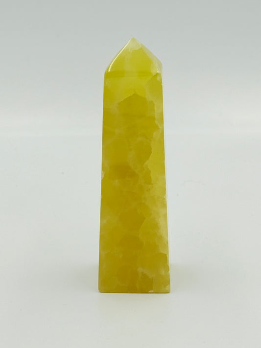 Yellow Calcite Obelisk