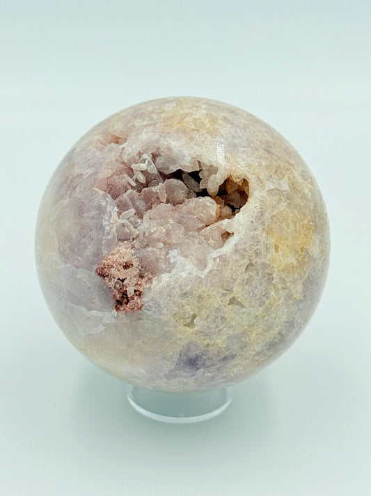 Pink Amethyst Druzy Sphere