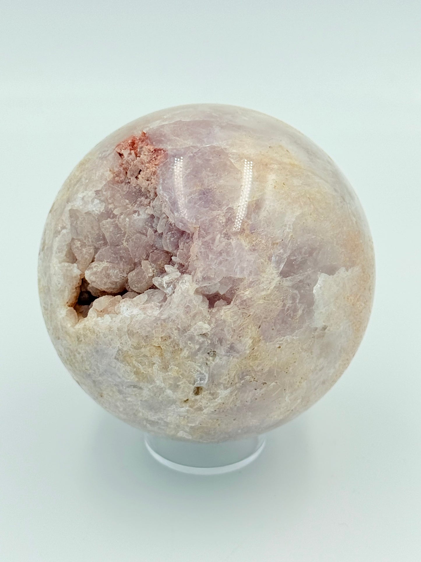Pink Amethyst Druzy Sphere