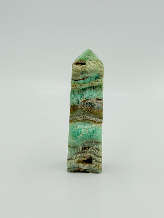 Smithsonite and Aragonite Obelisk