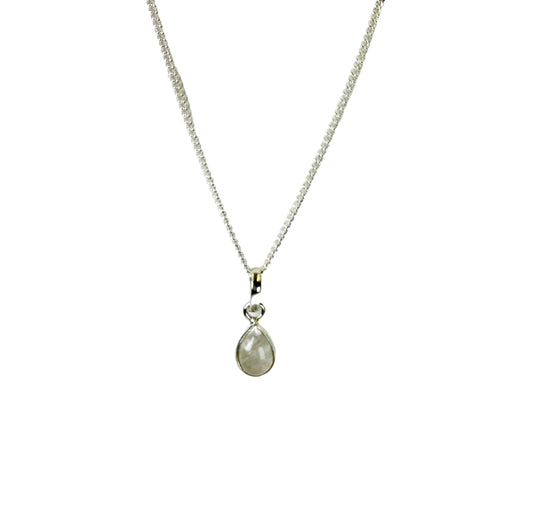 Moonstone Pendant Necklace