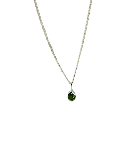 Peridot Pendant Necklace