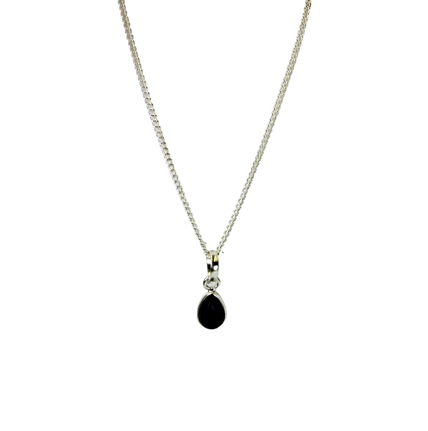 Black Tourmaline Pendant Necklace