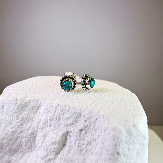 Holly - Howlite Studs