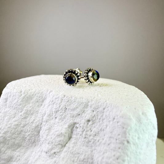 Holly - Labradorite Studs