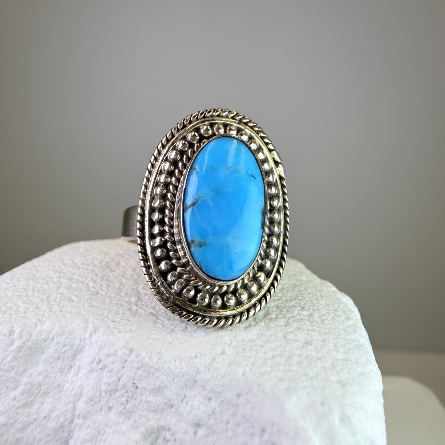 Sleeping Beauty Turquoise Ring