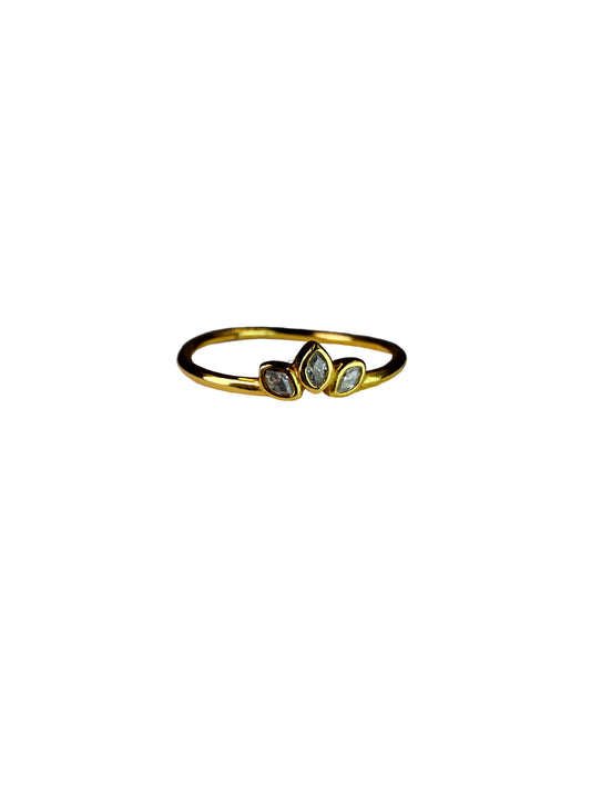 Gold Lotus Ring