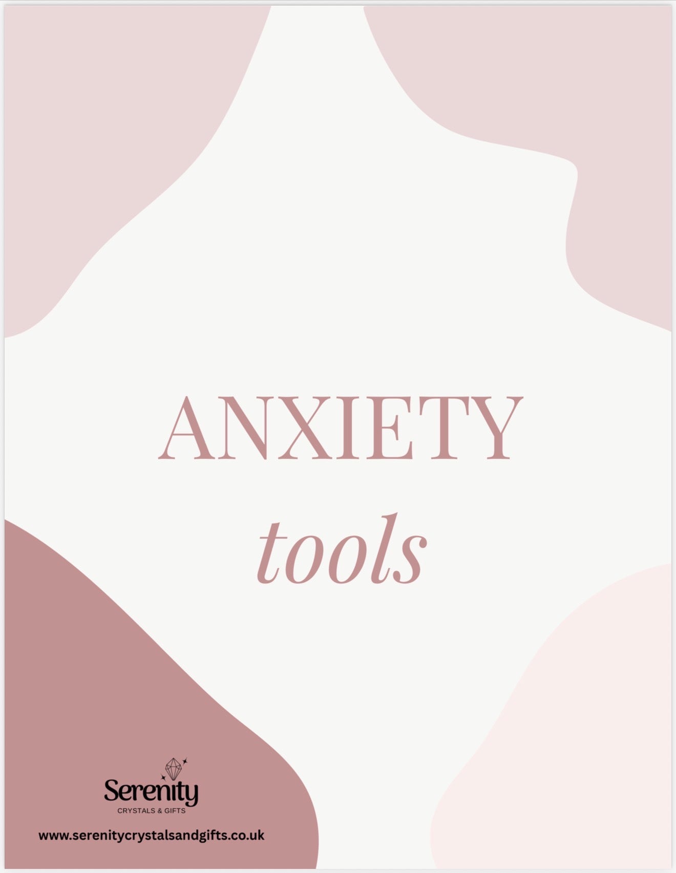 Digital Download - Anxiety Tools (Workbook)