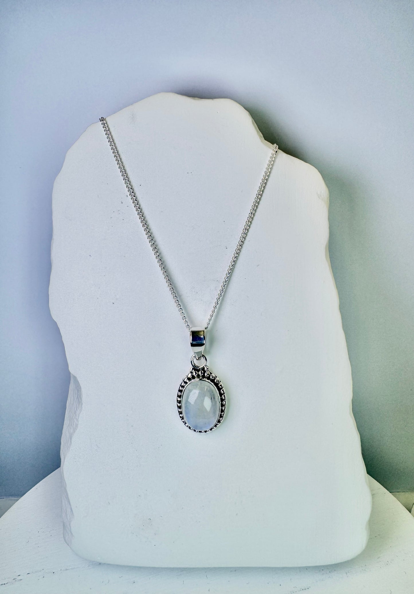 Moonstone Pendant Necklace