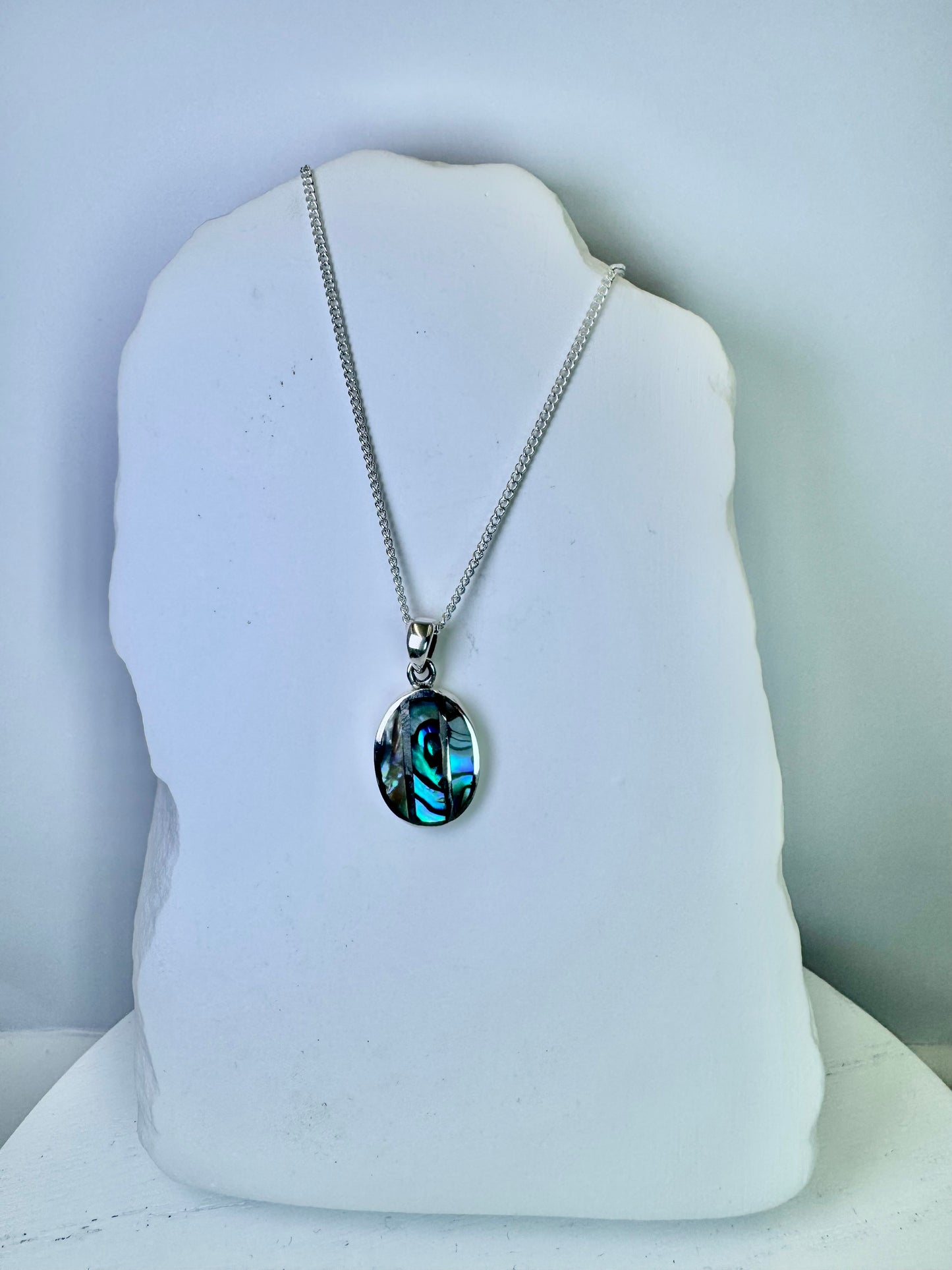 Abalone Shell Pendant Necklace