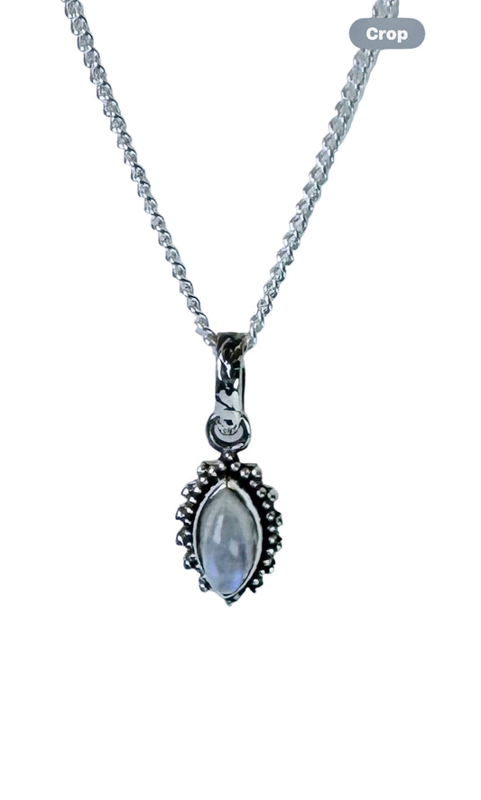 Moonstone Pendant Necklace