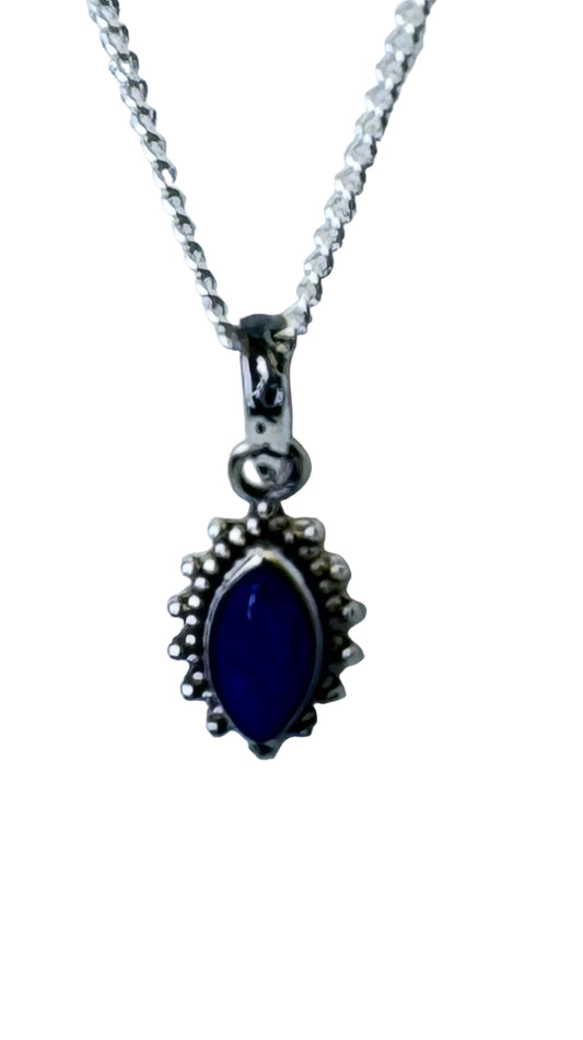 Lapis Lazuli Pendant Necklace
