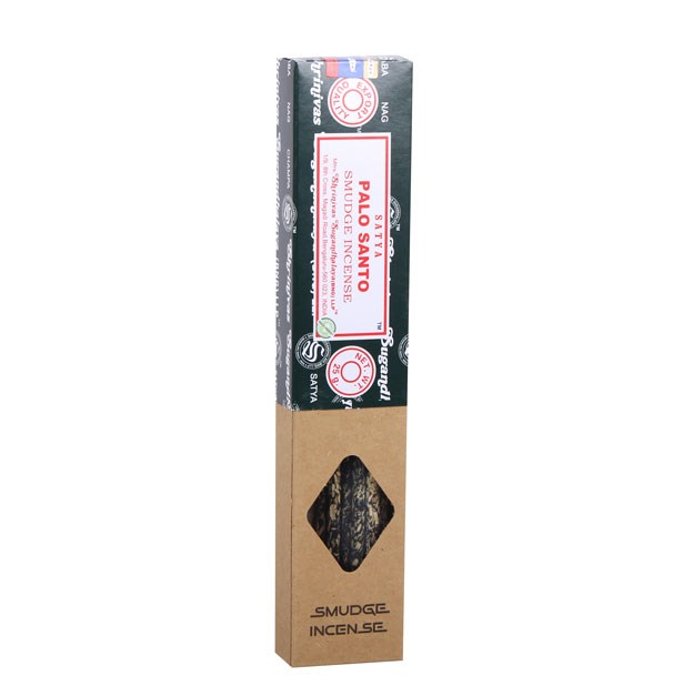 Satya Palo Santo Smudge Incense (12 packs of 25g)