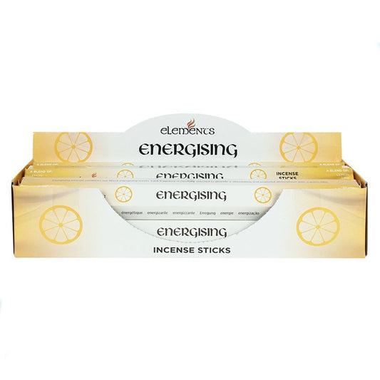 Elements Energising Incense Sticks (Box of 6 individual packs)