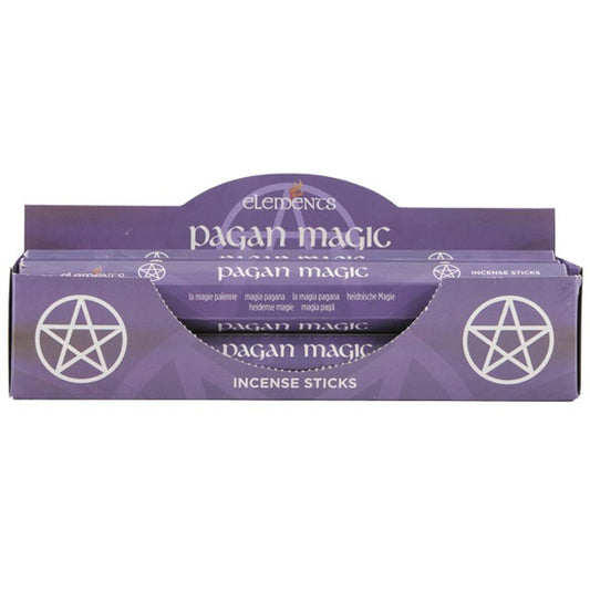 Elements Pagan Magic Incense Sticks (Box of 6 individual packs)
