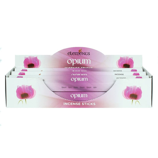 Elements Opium Incense Sticks (Box of 6 individual packs)
