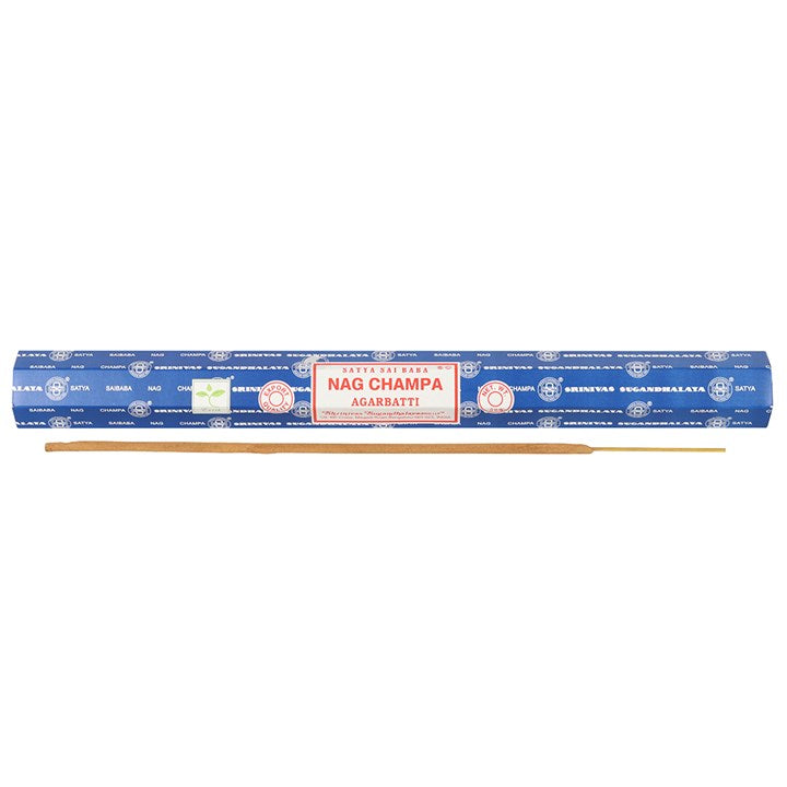 Extra large Sai Baba Nag Champa Incense Sticks (Box of 6 individual packs)