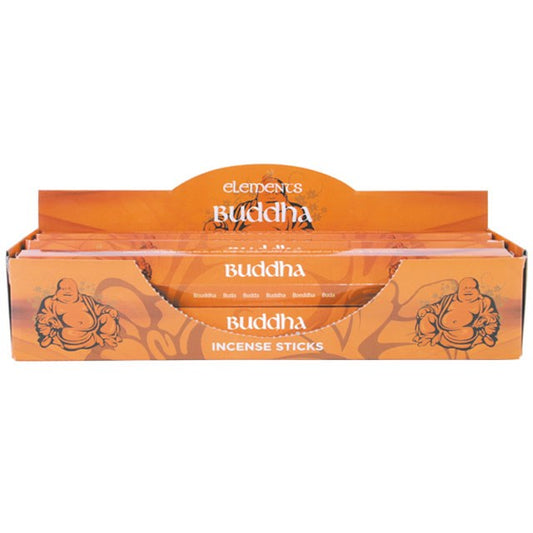 Elements Buddha Incense Sticks (Box of 6 individual packs)